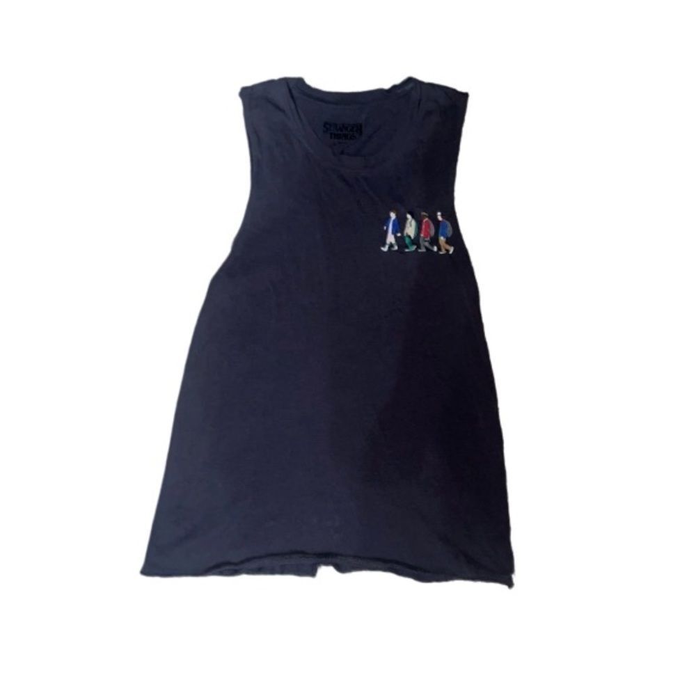 Stranger Things Cutoff Muscle Tank Top
